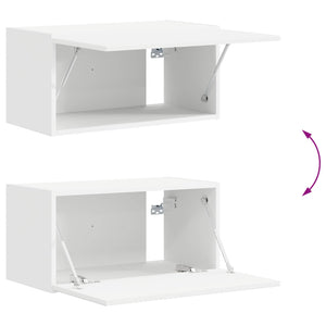 Weißes TV-Schrank Set, 6-teilig