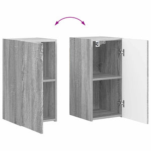 TV-Schrank Set 6-teilig Grau