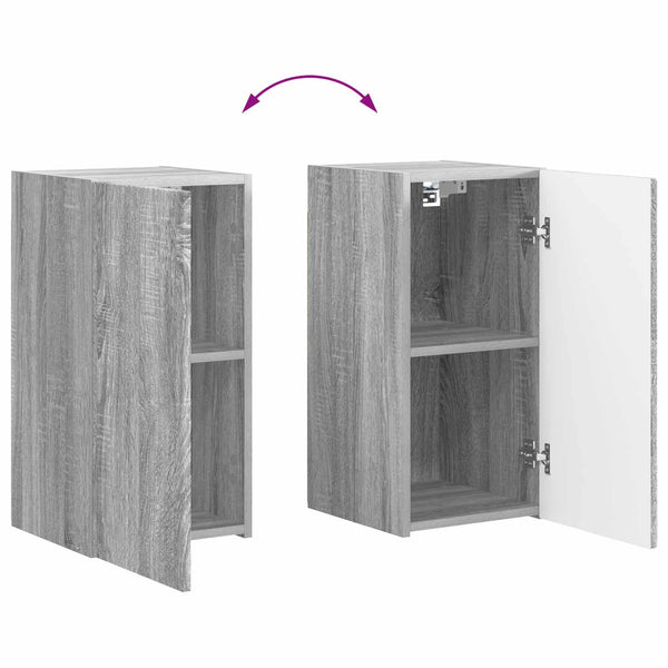 TV-Schrank Set 6-teilig Grau