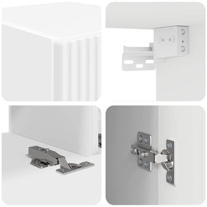 TV-Schrank 5er Set Weiß