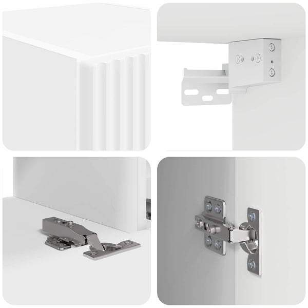 TV-Schrank 5er Set Weiß