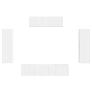 TV-Schrank 5er Set Weiß