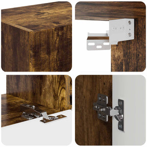 TV-Schrank 5er Set Geräucherte Eiche