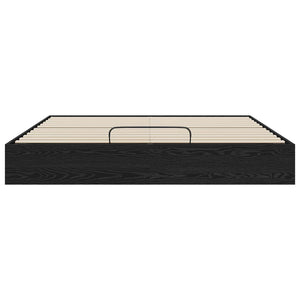 Ottoman Bettgestell Schwarze Eiche 180x200 cm