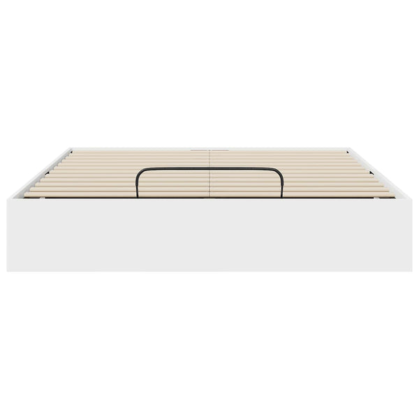 Ottoman Bettgestell Weiß 150x200 cm