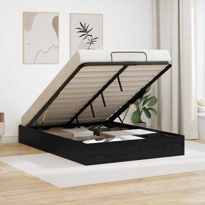 Ottoman Bettgestell Schwarze Eiche 150x203 cm