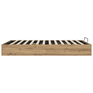 Ottoman Bettgestell 150x200 cm Artisan-Eiche