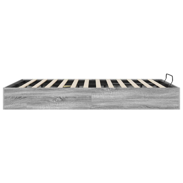 Ottoman Bettgestell 203x140 cm Grau Sonoma