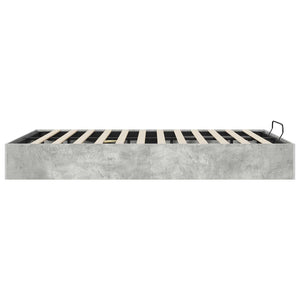 Ottoman Bettgestell 120x200 Betongrau