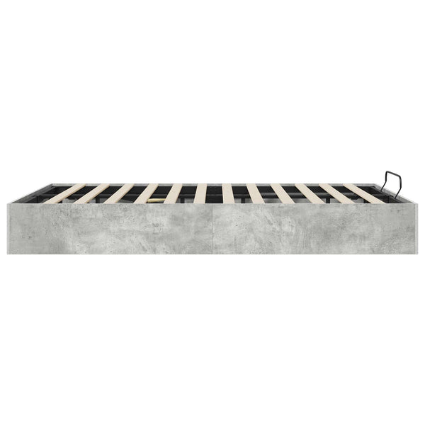 Ottoman Bettgestell 120x200 Betongrau