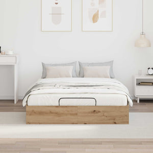 Ottoman Bettgestell 120x200 cm Artisan Eiche
