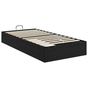 Ottoman Bettgestell Schwarze Eiche 203x90 cm