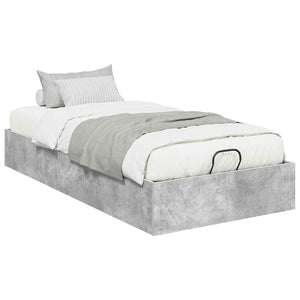 Ottoman Bettgestell 90x200 Betongrau