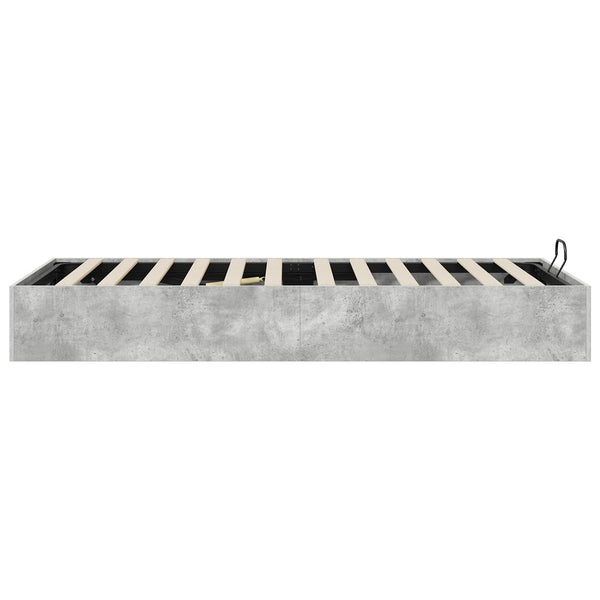 Ottoman Bettgestell 90x200 Betongrau