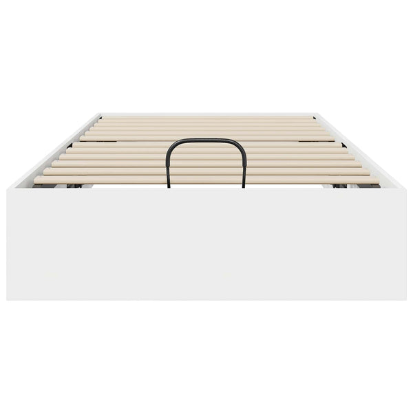 Ottoman Bettgestell Weiß 80,5x200 cm