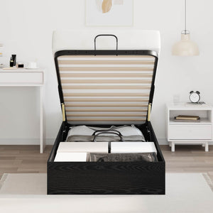 Ottoman Bettgestell Schwarze Eiche 80,5x200 cm