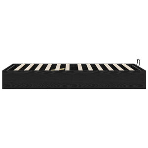 Ottoman Bettgestell Schwarze Eiche 80,5x200 cm