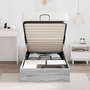 Ottoman Bettgestell 80,5x200 cm Grau