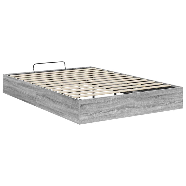 Ottoman Bettgestell 140x193 cm Grau
