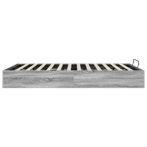 Ottoman Bettgestell 135x193 cm Grau