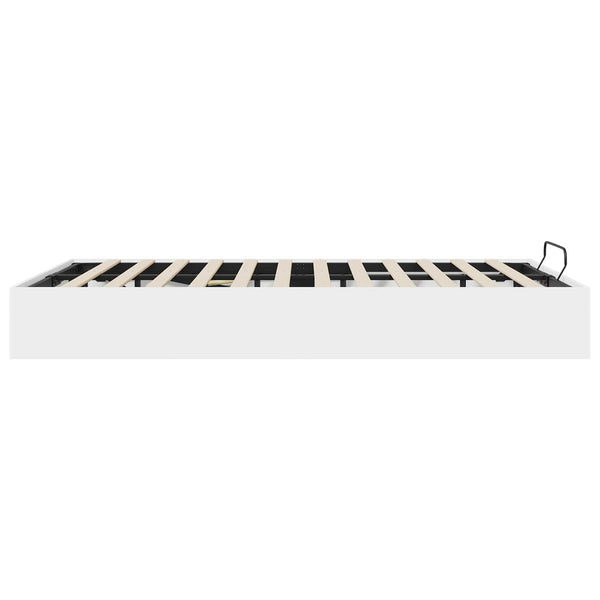 Ottoman Bettgestell Weiß 193x120 cm
