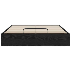 Ottoman Bettgestell Schwarze Eiche