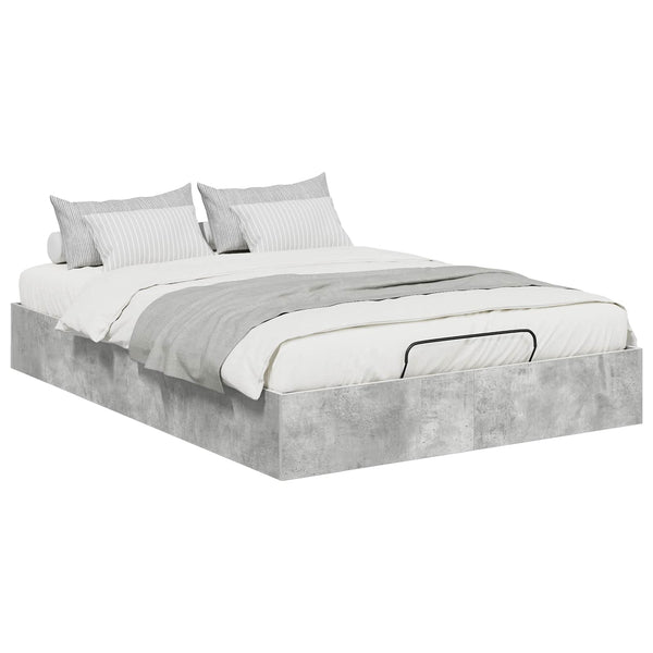 Ottoman Bettgestell 120x190 Betongrau