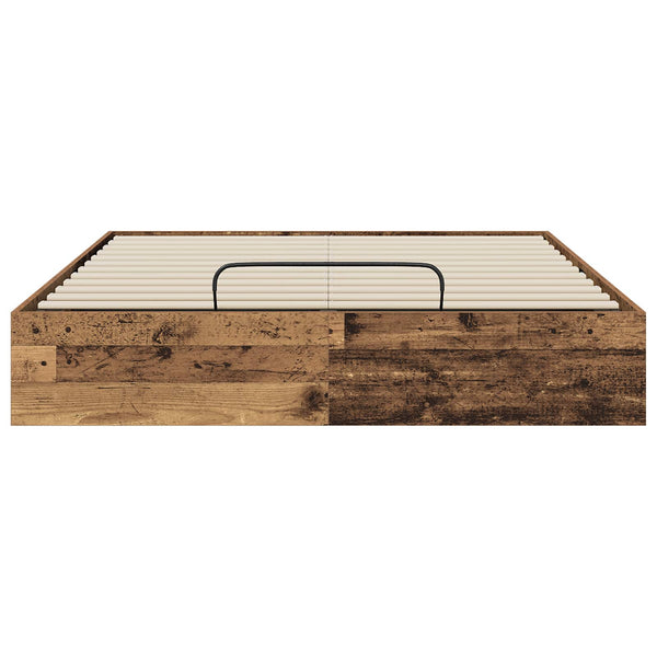 Ottoman Bettgestell Altholz 193x120 cm