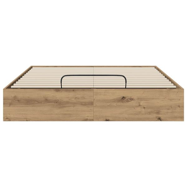 Ottoman Bettgestell 120x190 cm Artisan-Eiche
