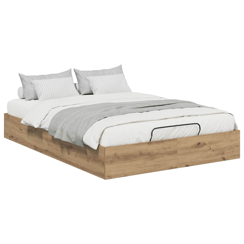 Ottoman Bettgestell 120x190 cm Artisan-Eiche
