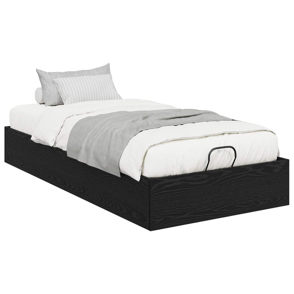 Ottoman Bettgestell Schwarze Eiche 193x90 cm