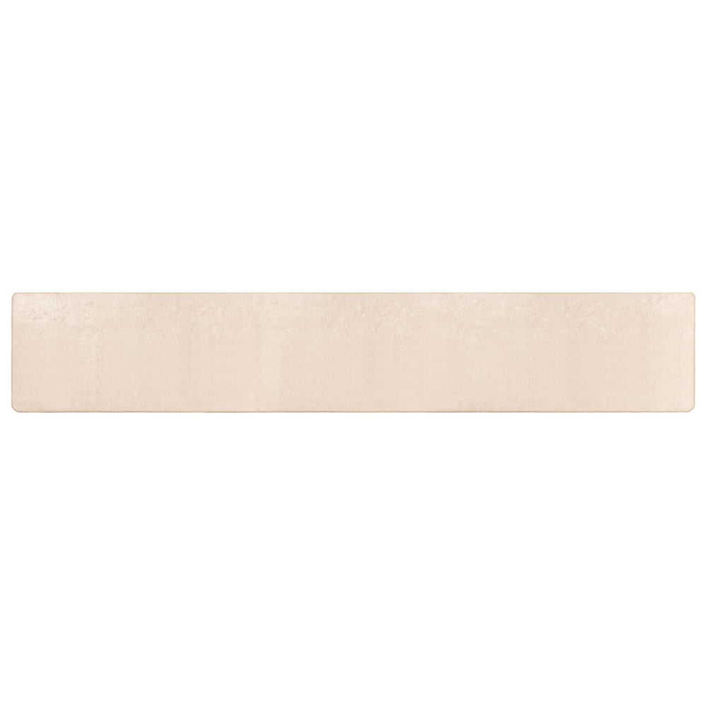 Creme Teppichläufer MARSA 50x400 cm