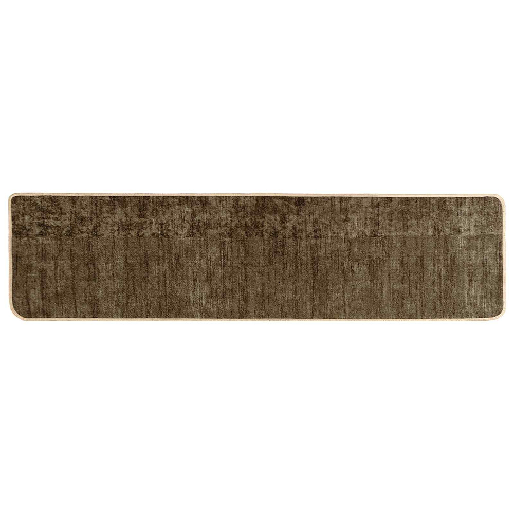 Waldgrüner Teppichläufer MARSA 100x450 cm
