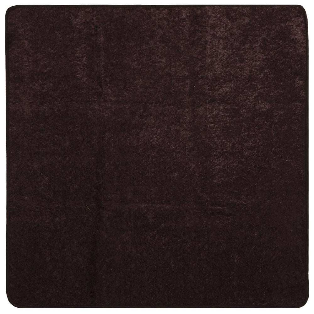 Anthrazit Teppichläufer 100x100 cm