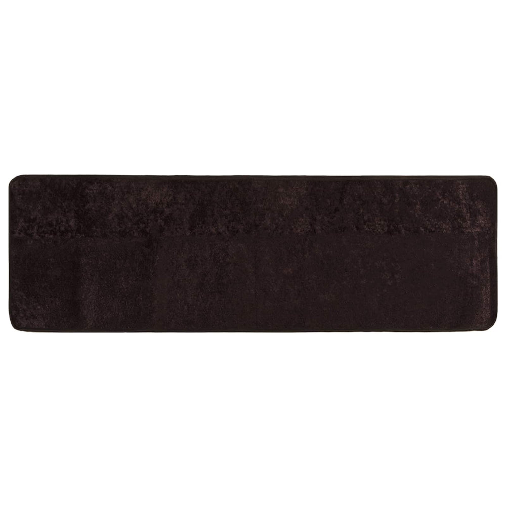 Anthrazit Teppichläufer 100x350 cm