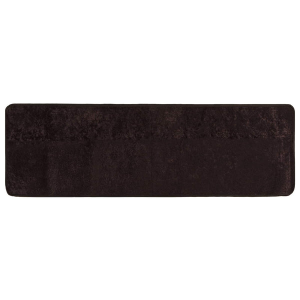 Anthrazit Teppichläufer 100x350 cm