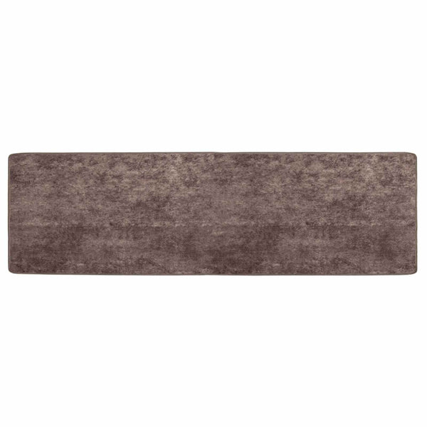 Grauer Teppichläufer MARSA 50x150 cm