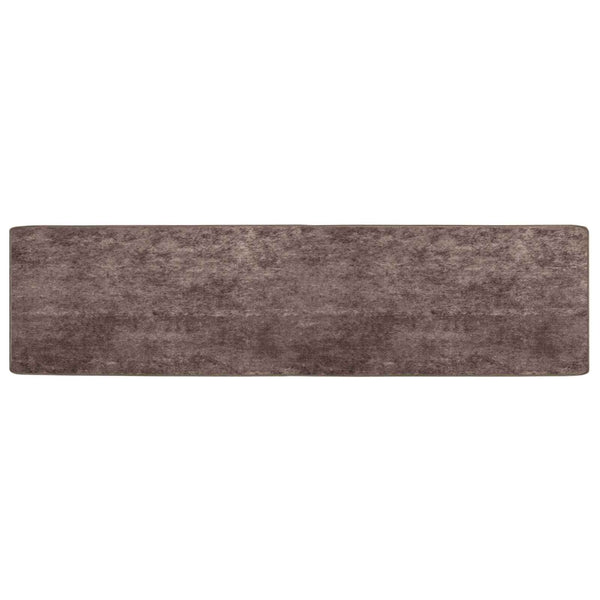 Grauer Teppichläufer MARSA 50x200 cm