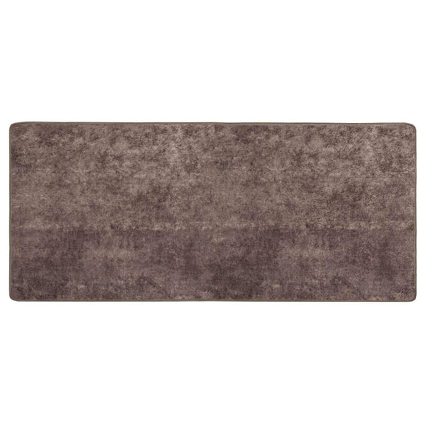 Grauer Teppichläufer MARSA 80x200 cm