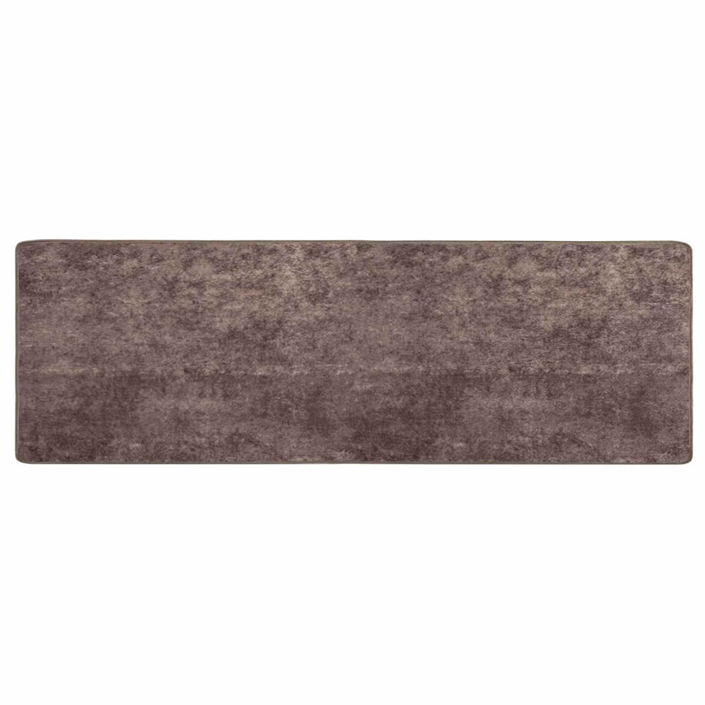 Grauer Teppichläufer MARSA 80x250 cm