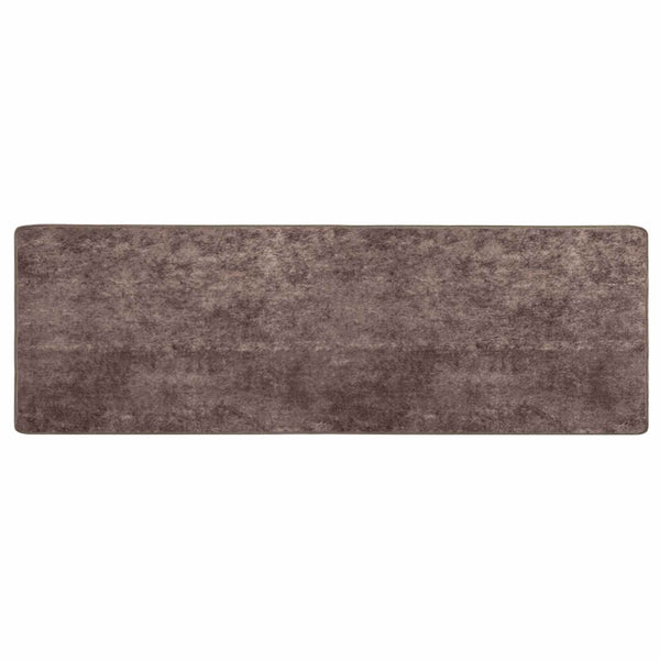 Grauer Teppichläufer MARSA 80x250 cm