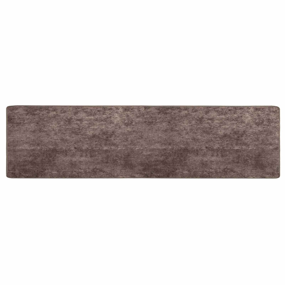 Grauer Teppichläufer MARSA 80x400 cm