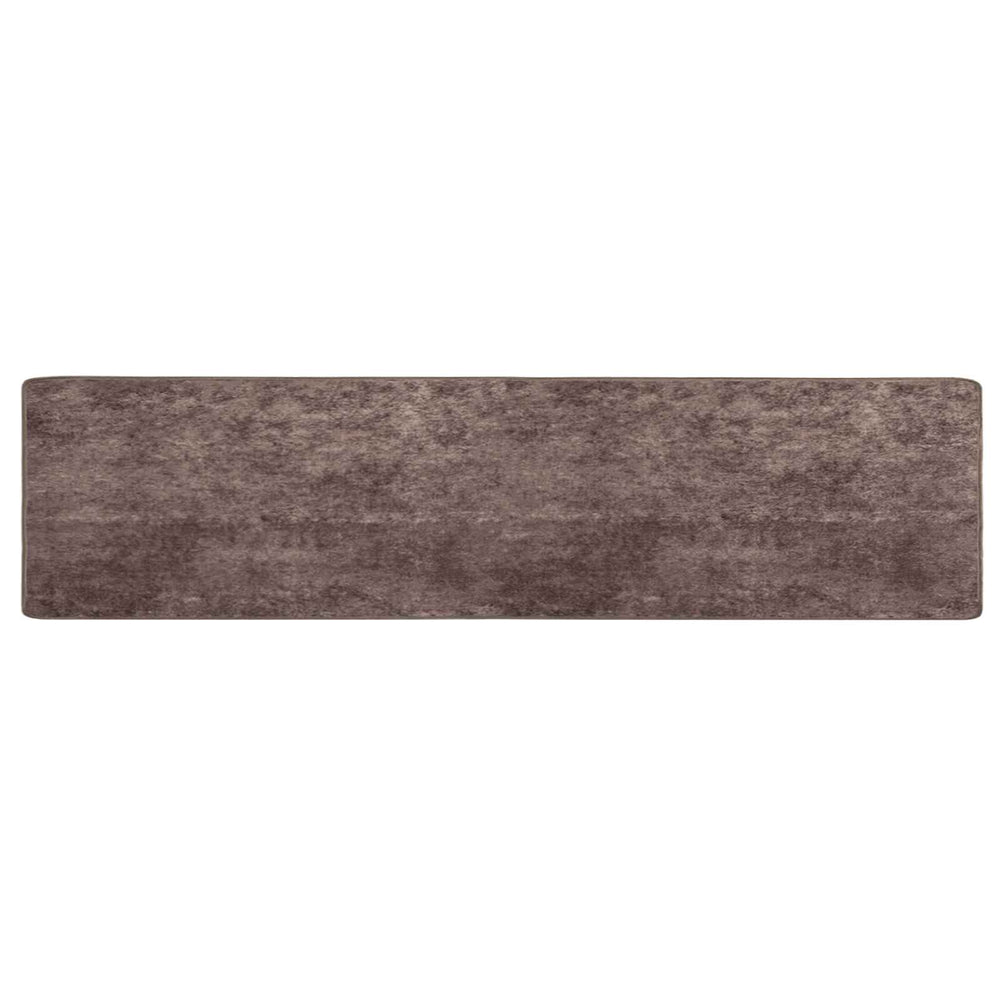 Grauer Teppichläufer MARSA 80x450 cm