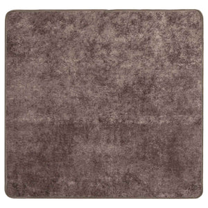 Grauer Teppichläufer MARSA 100x100 cm
