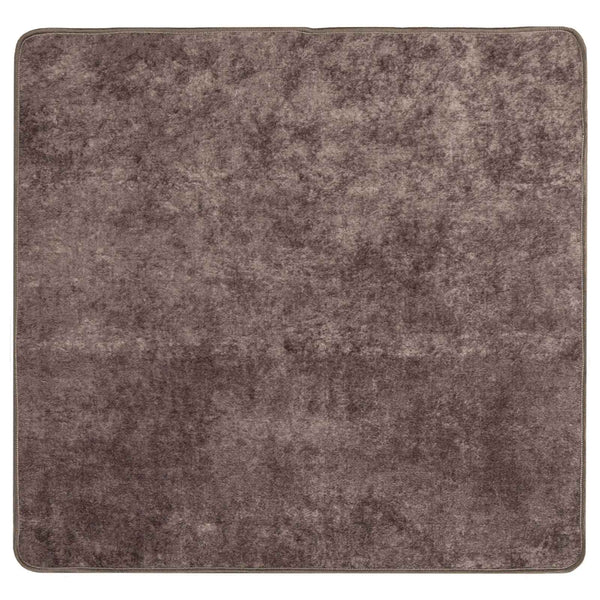Grauer Teppichläufer MARSA 100x100 cm