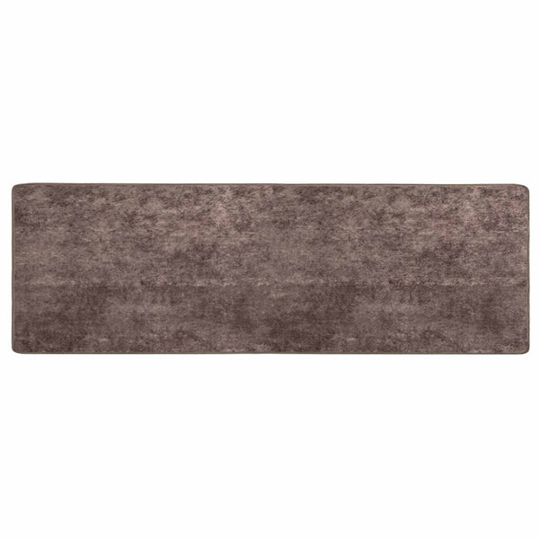 Grauer Teppichläufer MARSA 100x300 cm