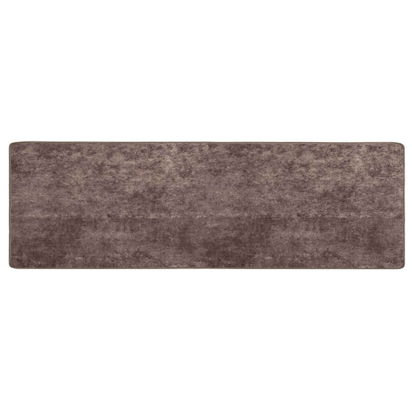 Grauer Teppichläufer MARSA 100x350 cm