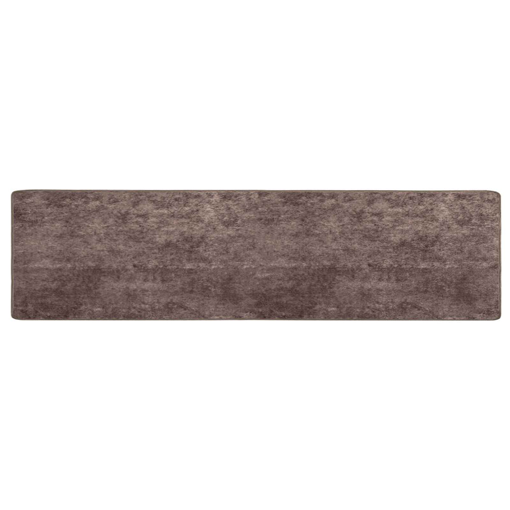 Grauer Teppichläufer MARSA, 100x400 cm