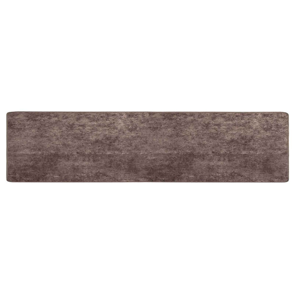 Grauer Teppichläufer MARSA, 100x450 cm