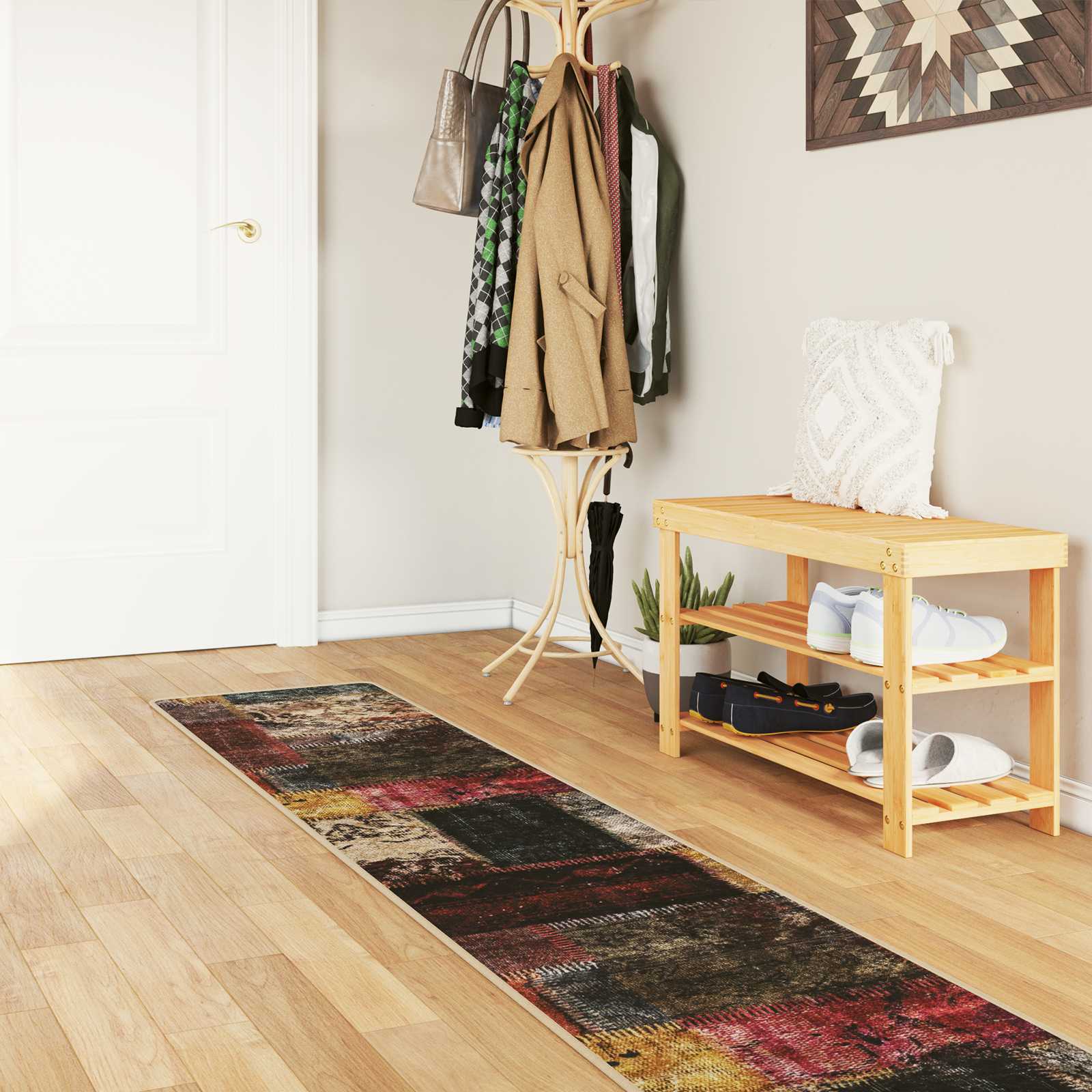 Mehrfarbiger Teppichläufer MARSA 50x250 cm